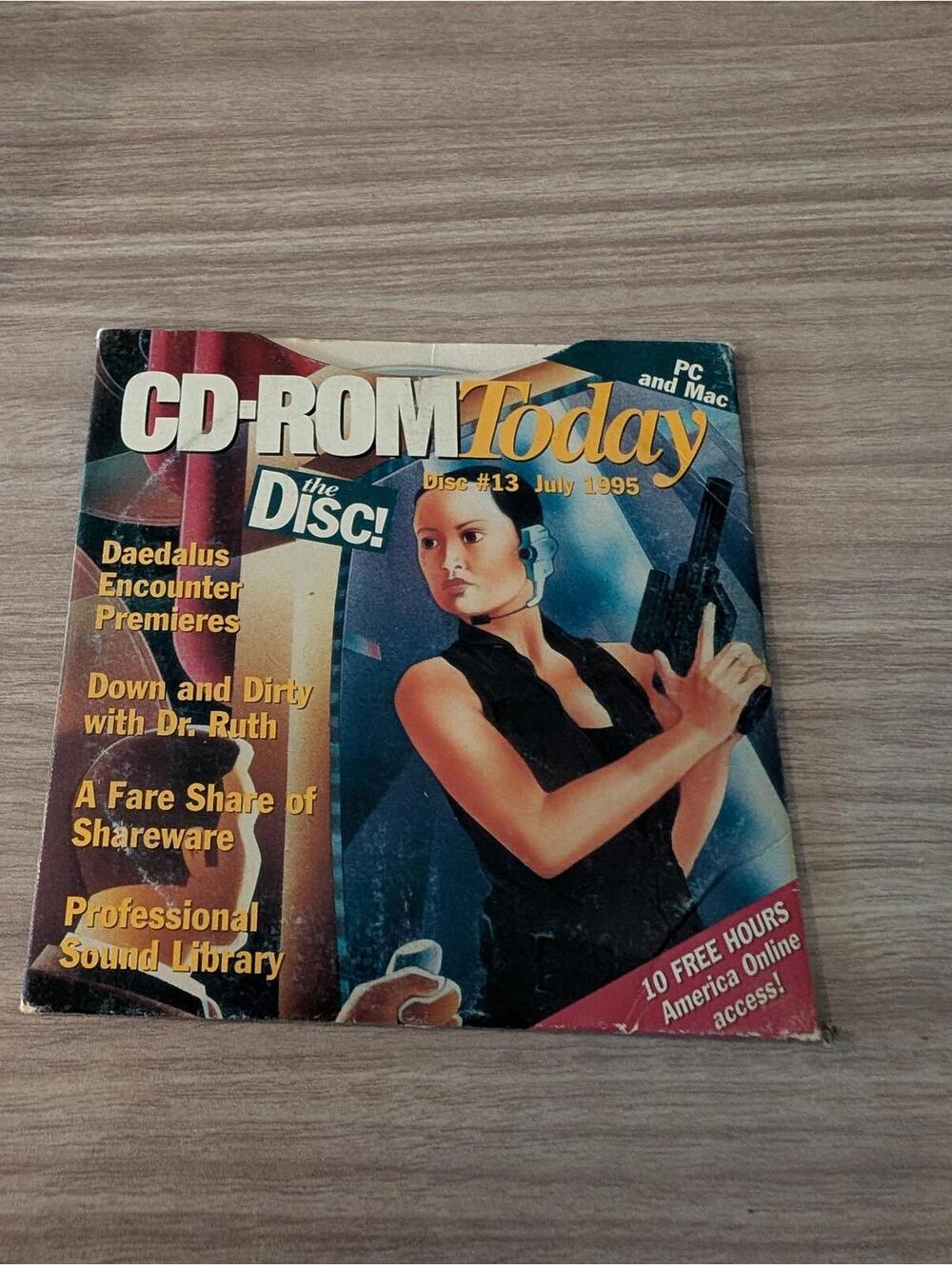 CD-ROM Today Magazine Disc #13 July 1995 PC and Mac Multimedia